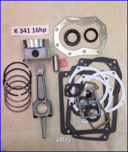 ENGINE REBUILD KIT for KOHLER 16HP K341 and M16 with an actual 16hp rod not 12hp
