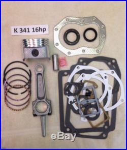 ENGINE REBUILD KIT for KOHLER 16HP K341 and M16 with an actual 16hp rod not 12hp