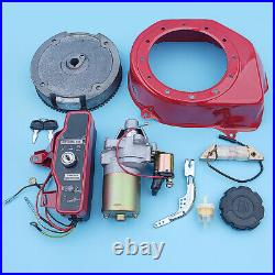 Electric Starter Flywheel Cover Ignition Charging Coil Kit For Honda GX160 GX200