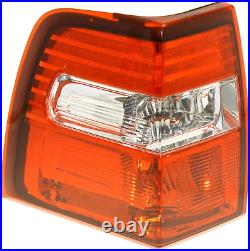 Evan-Fischer Tail Light Lens and Housing Compatible with 2007-2014 Ford Expediti