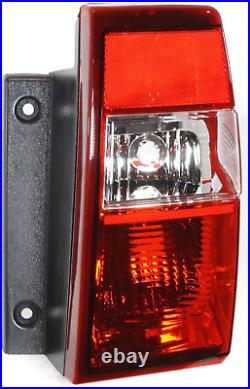 Evan-Fischer Tail Light Lens and Housing Compatible with 2007-2014 Ford Expediti
