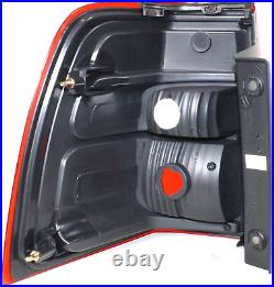 Evan-Fischer Tail Light Lens and Housing Compatible with 2007-2014 Ford Expediti
