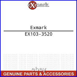 Exmark 103-3520 Back Seat Cushion Lazer Z AC AS CT HP LC Navigator Front Runner