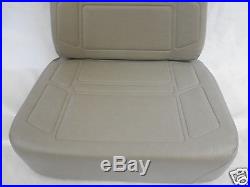 Exmark, Toro, Replacement Gray Cushion Seat Set Extra Thick Bottom Cushion #zb