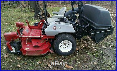 Exmark Zero Turn Mower 60 with Quick Release Bagging Unit-ONLY 346 hours