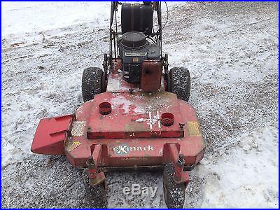 Exmark walk behind mower