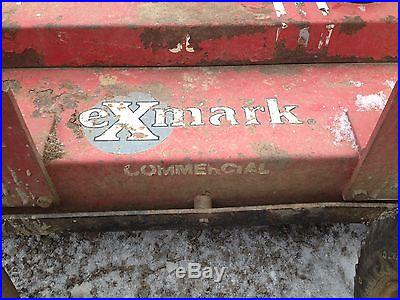 Exmark walk behind mower