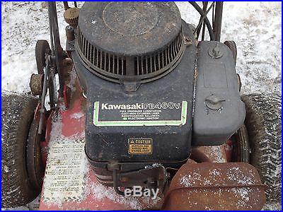 Exmark walk behind mower