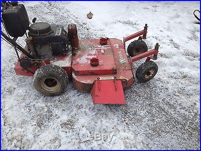 Exmark walk behind mower