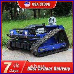 Factory Direct Sale Remote Control Lawn Mower Garden Crawler Grass Cutter