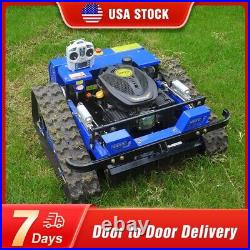 Factory Direct Sale Remote Control Lawn Mower Garden Crawler Grass Cutter