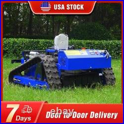 Factory Direct Sale Remote Control Lawn Mower Garden Crawler Grass Cutter