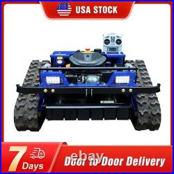 Factory Direct Sale Remote Control Lawn Mower Garden Crawler Grass Cutter