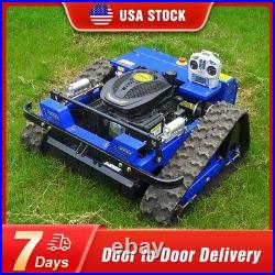 Factory Direct Sale Remote Control Lawn Mower Garden Crawler Grass Cutter