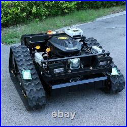 Factory Direct Sale Remote Control Lawn Mower Garden Crawler Grass Cutter