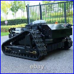 Factory Direct Sale Remote Control Lawn Mower Garden Crawler Grass Cutter