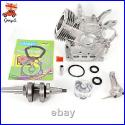 Fits Honda GX390 GX340 Crankshaft 13HP Rebuild Kit Engine Block Full Gasket Set