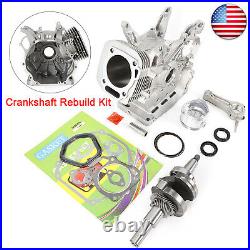 Fits Honda GX390 GX340 Crankshaft 13HP Rebuild Kit Engine Block Full Gasket Set