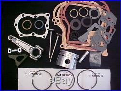 For 5HP, 5 horse power, for Briggs and Stratton rebuild Std Bore, Rod, Valves