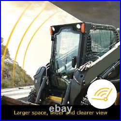 For Case (Before 2013) /New Holland Skid Steer Door Glass #84344565 / 84415734