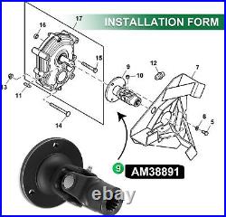 For John Deere 359 Snow Blower Rotor Drive Plate 47, 54, 59, 60 1420 AM38891