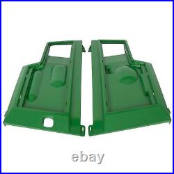 For John Deere 415 425 445 455 Side Panels Kit+Upper Hood for AM128986 AM128983