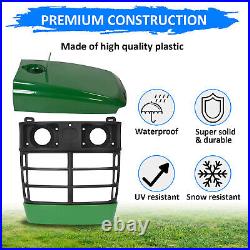 For John Deere 4200 4210 4300 4310 4400 4410 Upper Hood WithFuel Door Front Grille