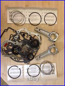 For Kohler KT17 engine rebuild kit, Gasket set, rings. 010 rod