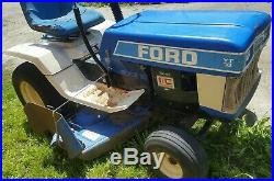 Ford Garden Tractor YT 16 Lawn Mower by Gilson 16HP Briggs 42 Deck RUNS