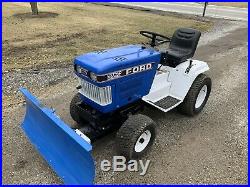 Ford LGT14D With Plow LGT LGT16D 14d Garden Tractor
