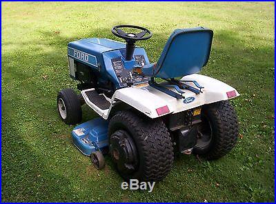 Ford LGT17H Garden tractor with 42 deck