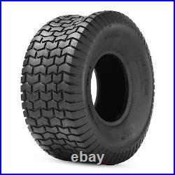 Full Set 4 15x6-6 20x8-8 Lawn Mower Tires 4Ply Garden Tractor Tires Front & Rear