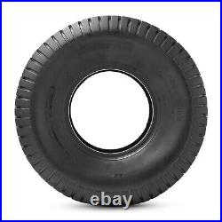 Full Set 4 15x6-6 20x8-8 Lawn Mower Tires 4Ply Garden Tractor Tires Front & Rear