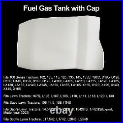 GY21876 Plastic Gas Fuel Tank Fit for John Deere 100 Series, include D140 L100