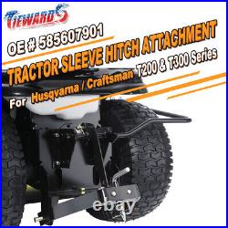 Garden Tractor Sleeve Hitch Attachment Rear-Mount Set for Husqvarna 585607901