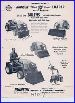 Garden tractor loader cylinder rebuild kits for Deere, Johnson, Kubota