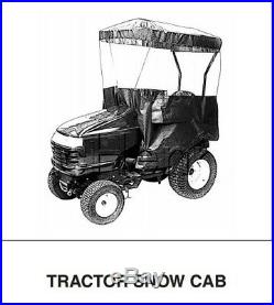 Geneuine Ariens Gravely 73603000 Snow Cab, Tractor Attachment 73603000