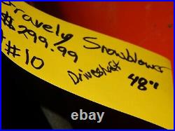 Gravely 48 Garden Tractor-Snow Blower Attachment With Driveshaft-USED