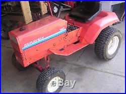 Gravely 8123 lawn & garden 4 wheel riding tractor with 50 mowing deck