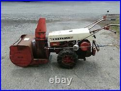 Gravely Commercial 10A walk behind tractor with attachments Runs Great