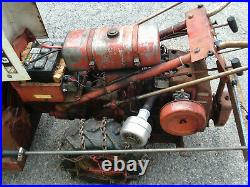 Gravely Commercial 10A walk behind tractor with attachments Runs Great