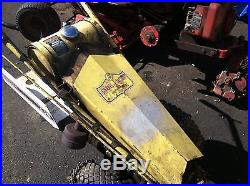 Gravely Two Wheel Walk Behind Tractor US POST OFFICE EDITION Antique Yellow