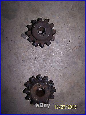 Gravely gear reduction wheels