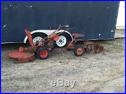 Gravely walk behind tractor