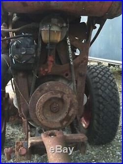 Gravely walk behind tractor