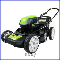 GreenWorks GLM801600 80-Volt 21-Inch Brushless Lawn Mower Bare Tool 2506902