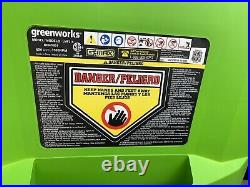 Greenworks 40V 4Ah Cordless Lawn Mower 17'' Metal Deck Height Adjustable Height