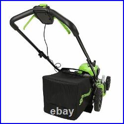 Greenworks 48V 20 Self-Propelled Lawn Mower with 2 5Ah Battery & DualSlot Charger