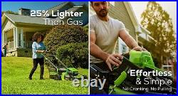 Greenworks 80V 21 Self-Propelled Mower with 4Ah 2Ah Battery&Rap Charger (Renewed)