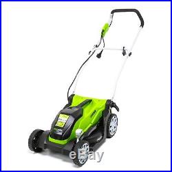 Greenworks Corded Electric 9 Amp 14-Inch Lawn Mower MO09B01